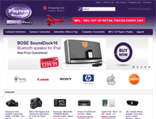 Tablet Screenshot of paylessmerchandise.com